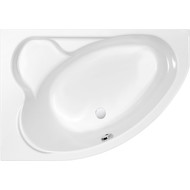 Ванна акриловая Cersanit Kaliope L 153x100 см, Размер - мм: 1530х1000 фото 