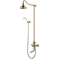 Душевая стойка для ванны Lemark Villa LM4862B, бронза фото 