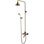 Душевая стойка для ванны Lemark Vintage LM2862B, бронза фото 