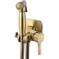 Набор для гигиенического душа Lemark Solo LM7165B, бронза фото 