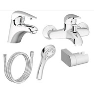 Набор смесителей 5 в 1 для ванны Ravak Set Rosa 70508017 фото 