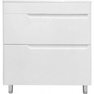 Тумба напольная с раковиной Эстет Kare Luxe 80 см (2 ящика) ФР-00005719 фото 