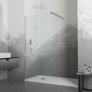 Душевая перегородка RGW WA-001 70x195 см 351000107-11 (стекло 10 мм) с кронштейном в комплекте, хром/прозрачное фото 