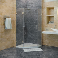 Душевое ограждение RGW HO-082 100x100 см 350608200-11 (стекло 8 мм), хром/прозрачное фото 