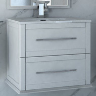 Тумба подвесная с раковиной Cezares Tiffany 60 см 54945, Bianco opaco фото 