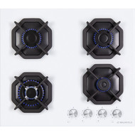 Газовая варочная поверхность Maunfeld EGHG.64.23CW\G (белое стекло) фото 