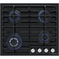Газовая варочная поверхность Maunfeld EGHG.64.63CB/G (чёрное стекло) фото 