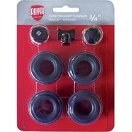 Набор присоединительный Royal Thermo 3/4 RT03.1-1, чёрный фото 