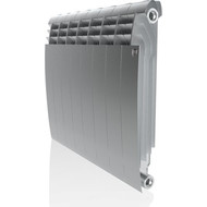 Радиатор Royal Thermo BiLiner 500 Silver Satin 640х570 мм (8 секций) фото 
