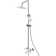 Душевая стойка Haiba HB24805-8, белый/хром фото 