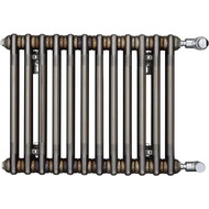 Радиатор Zehnder Charleston Retrofit 3057 580х570 мм (12 секций) боковое подключение фото 