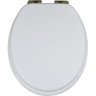 Сиденье с крышкой для унитаза Magliezza микролифт 9000B-BR, петли бронза фото 