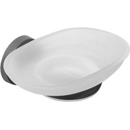 Мыльница Haiba HB8702, цвет чёрный матовый фото 