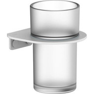 Стакан для зубных щеток Iddis Noa NOAWTG0i45, цвет белый матовый фото 