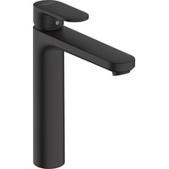 Смеситель для раковины высокий Hansgrohe Vernis Blend 71552670, черный матовый фото 