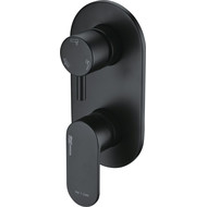 Смеситель для ванны WasserKraft Elbe 7471, чёрный фото 