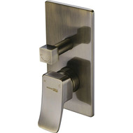 Смеситель для ванны WasserKraft Exter 1641, светлая бронза фото 