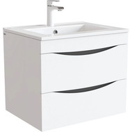 Тумба подвесная с раковиной Iddis Cloud 60 см CLO60W0i95K, белый фото 