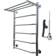 Полотенцесушитель электрический Тругор Браво ТЭН1 с полкой П6 500х800 мм (возможность скрытого подключения) 00-00018677 фото 