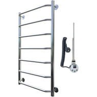 Полотенцесушитель электрический Тругор Браво ТЭН1 ЛЦ4 П7 500х1000 мм (возможность скрытого подключения) 00-00018375 фото 