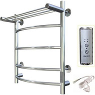 Полотенцесушитель электрический Тругор Приоритет Пэк сп 3 с полкой П5 500х600 мм (возможность скрытого подключения) 00-00033506 фото 