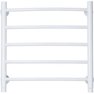 Полотенцесушитель водяной Domoterm Калипсо БЕЛ П5 500x500 мм, белый фото 
