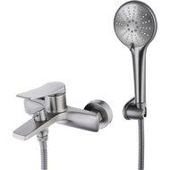 Смеситель для ванны Lemark Bronx LM3714GM, графит фото 