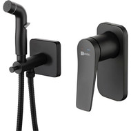 Набор для гигиенического душа Lemark Bronx LM3719BL, черный фото 