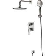 Душевая система для душа Lemark Bronx LM3729GM, графит фото 