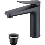 Смеситель для раковины Lemark Bronx LM3737BL, черный фото 