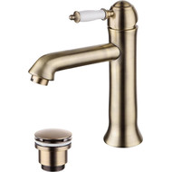 Смеситель для раковины Lemark Villa LM4837B, бронза фото 