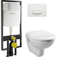 Инсталляция с подвесным унитазом Vitra Normus 9773B003-7201 фото 