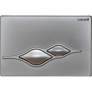 Кнопка смыва Creavit Ufo GP1003.00, хром матовый фото 