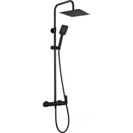 Душевая стойка AQG Alpha 21NITC25ALA05, черный матовый фото 