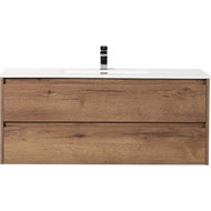 Тумба подвесная с раковиной BelBagno KRAFT-1200-2C-SO-RT 120 см, Rovere Tabacco фото 