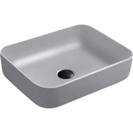 Раковина-чаша SantiLine 50 см SL-1051MG, серый матовый фото 