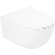 Унитаз подвесной безободковый Cezares Molveno CZR-2468-TH-R фото 