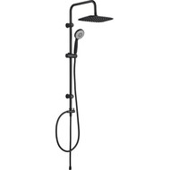 Душевая стойка Aquanet Passion RC AF300-70-RC-B 243321, чёрный матовый фото 