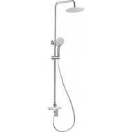 Душевая стойка Aquanet Arctic R AF520-71-R-CW 243324, хром/белый фото 