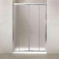 Душевая дверь BelBagno 180 см UNO-195-BF-2-180-P-Cr, хром/матовое фото 