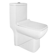 Унитаз-моноблок Azario Zeno AZ-1169 с крышкой микролифт фото 