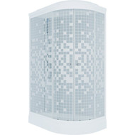 Душевая кабина Triton Коралл A 120x80 см, белый/узор L фото 