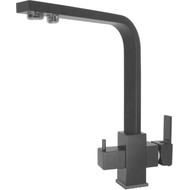 Смеситель для кухни Haiba HB76803-7, чёрный матовый фото 