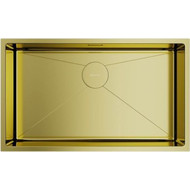 Мойка кухонная Omoikiri Taki 74-U/IF-LG (4993499) 1,2 мм, светлое золото, Цвет производителя: светлое золото фото 