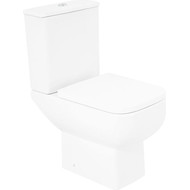 Унитаз-компакт безободковый BelBagno Aurora BB8604CPR/SC с крышкой микролифт фото 