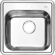 Кухонная мойка Iddis Strit STR48S0i77 0,8 мм, сатин фото 