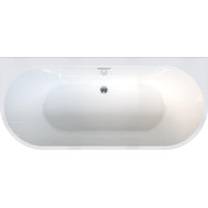 Ванна акриловая Радомир Вальс Макси 180x80 см (в комплекте каркас и слив-перелив круглой формы) фото 