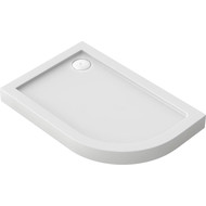 Акриловый поддон Bas Раунд R 120x80 см L фото 