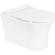 Унитаз подвесной безободковый BelBagno Ancona BB1224CHR-SM	 фото 