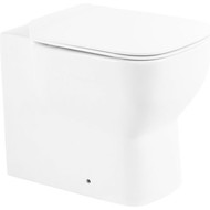 Унитаз приставной безободковый BelBagno Vaso BB127CB фото 